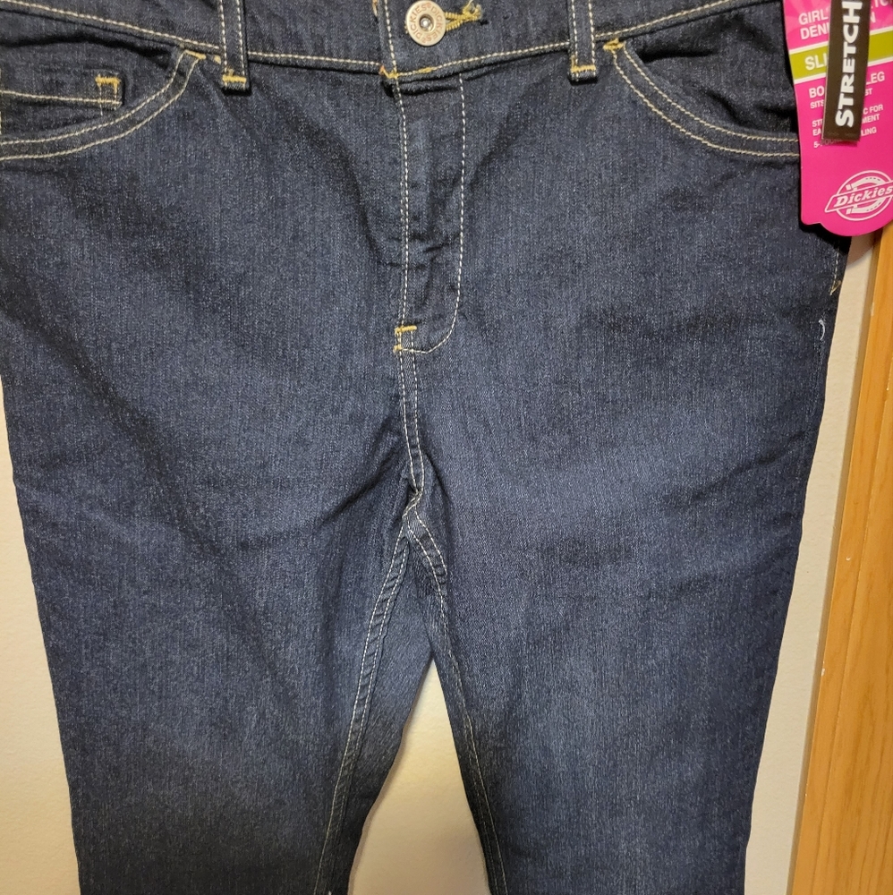 2 Girls Dickies Bootcut Jeans size 16 slim